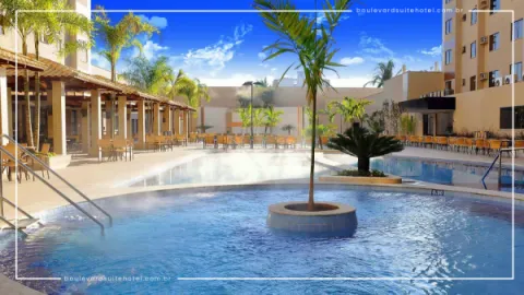 Apartamento Luxo do Boulevard Suite Hotel em Caldas Novas